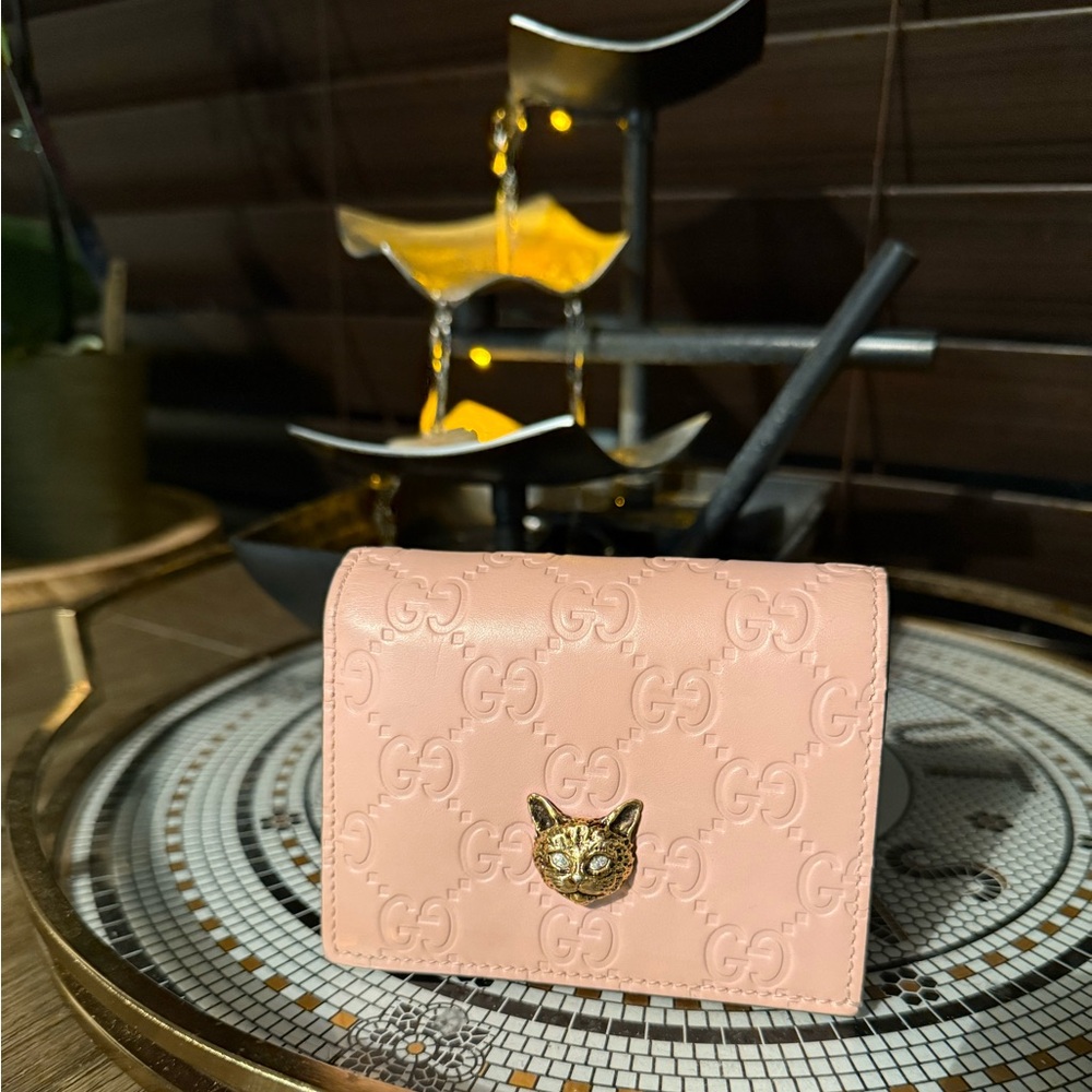 Gucci cat wallet